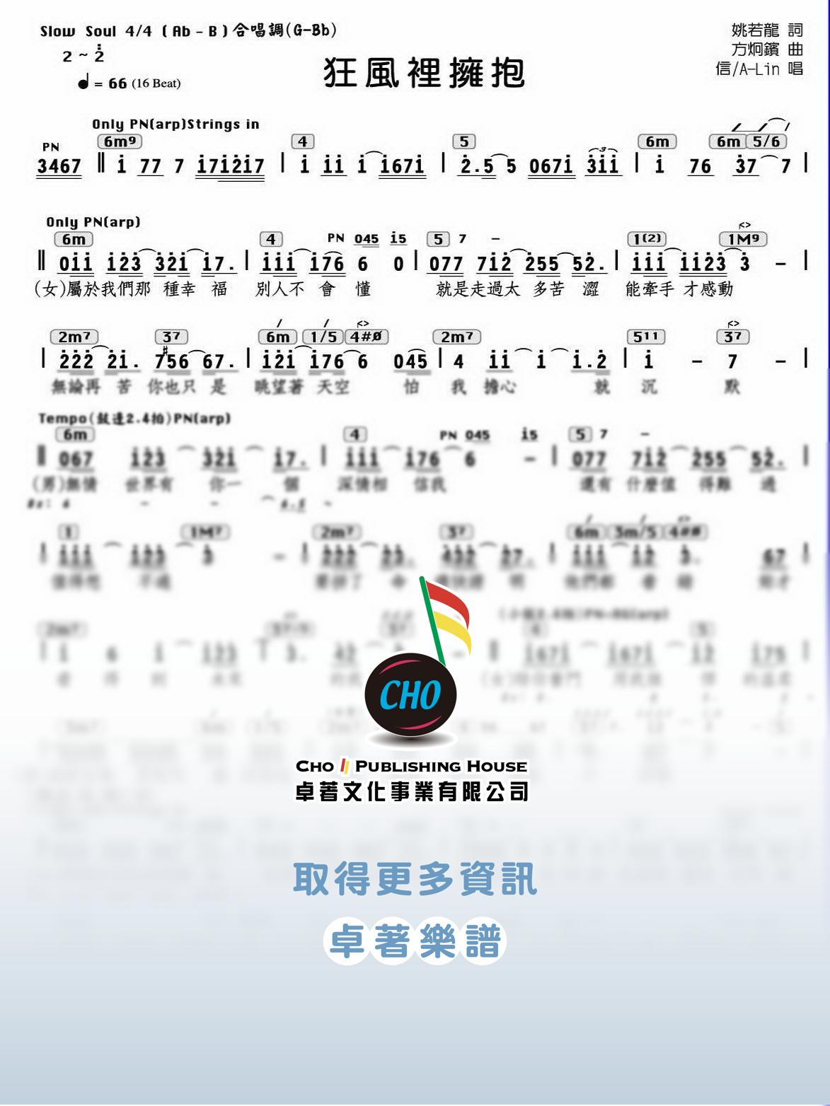 狂風裡擁抱